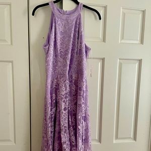 Lavender Lace Dress